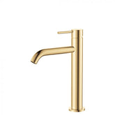 Fienza Kaya Medium Basin Mixer - Urban Brass